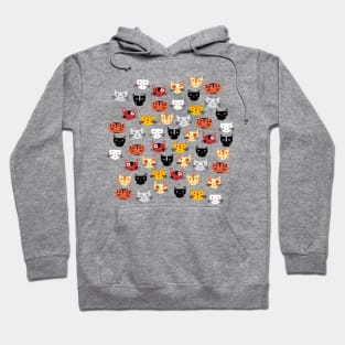 Multiple Cats Hoodie